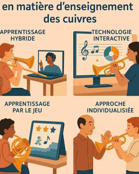 Innovations pédagogiques en matière d’enseignement des cuivres
