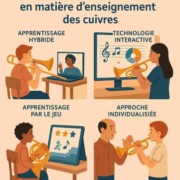 Innovations pédagogiques en matière d’enseignement des cuivres