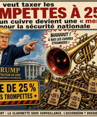 Trump veut taxer les trompettes à 25 % quand un cuivre devient une menace pour la sécurité nationale