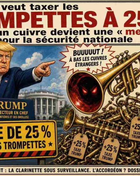 Trump veut taxer les trompettes à 25 % quand un cuivre devient une menace pour la sécurité nationale
